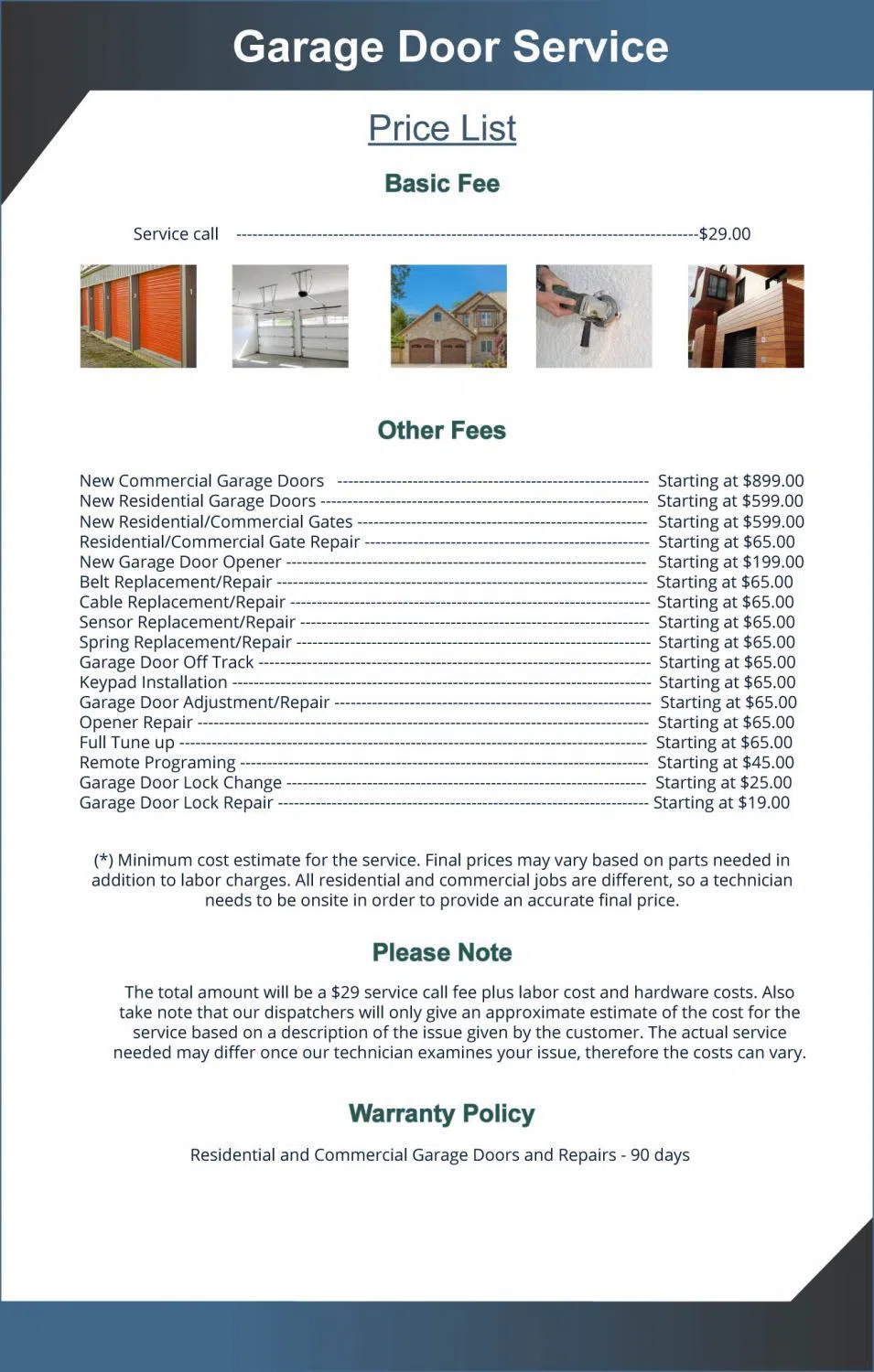 Exclusive Garage Door Repair Service East Rutherford, NJ 201-373-6583